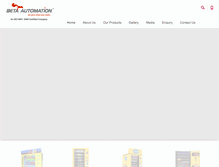 Tablet Screenshot of betaautomation.com